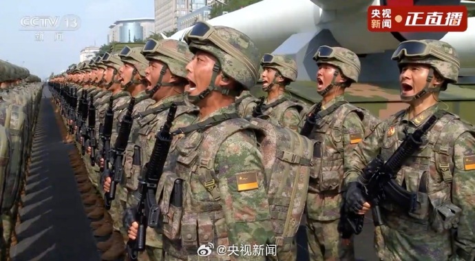 中国军人声声必胜